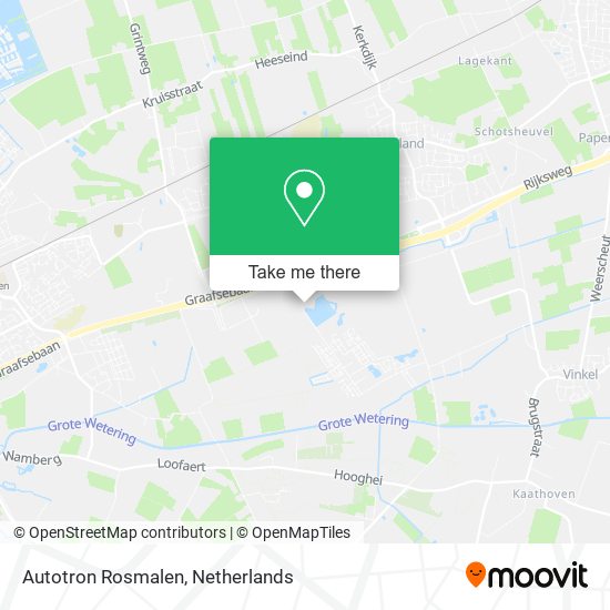 Autotron Rosmalen map