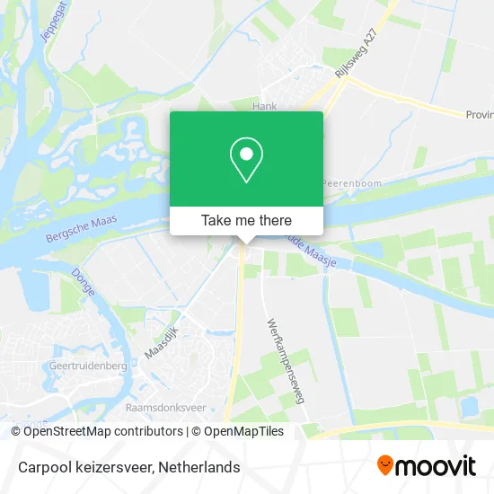Carpool keizersveer map