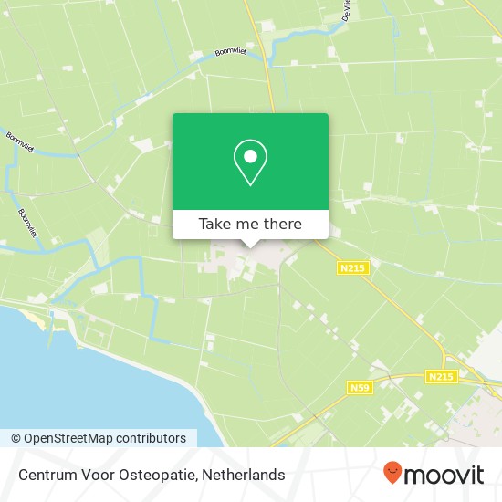 Centrum Voor Osteopatie map