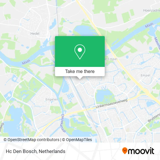 Hc Den Bosch map