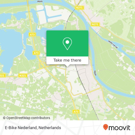 E-Bike Nederland Karte