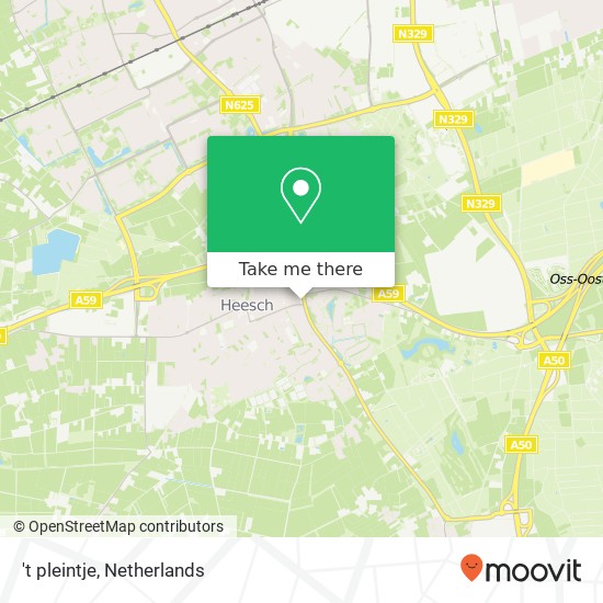 't pleintje map