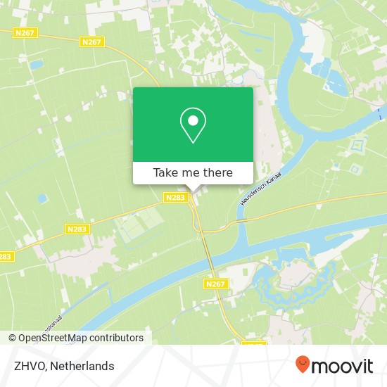 ZHVO map