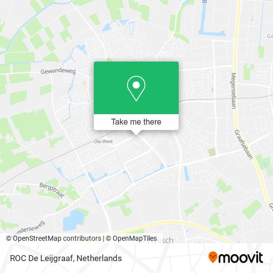 ROC De Leijgraaf map