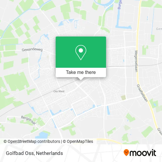 Golfbad Oss map
