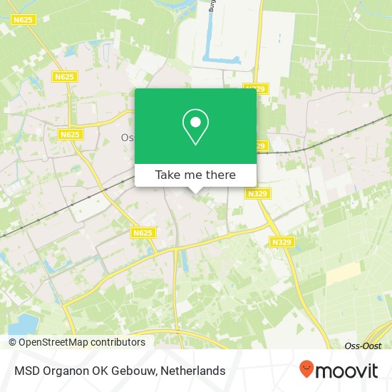 MSD Organon OK Gebouw map