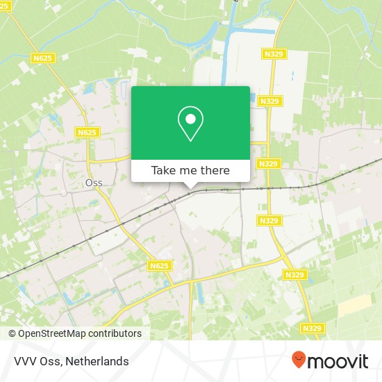 VVV Oss map