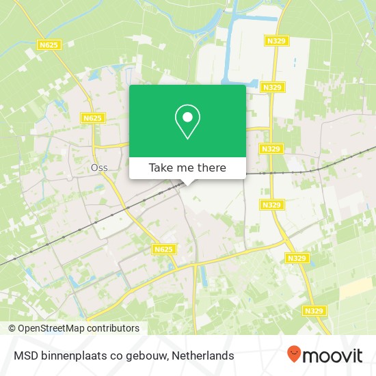 MSD binnenplaats  co gebouw map