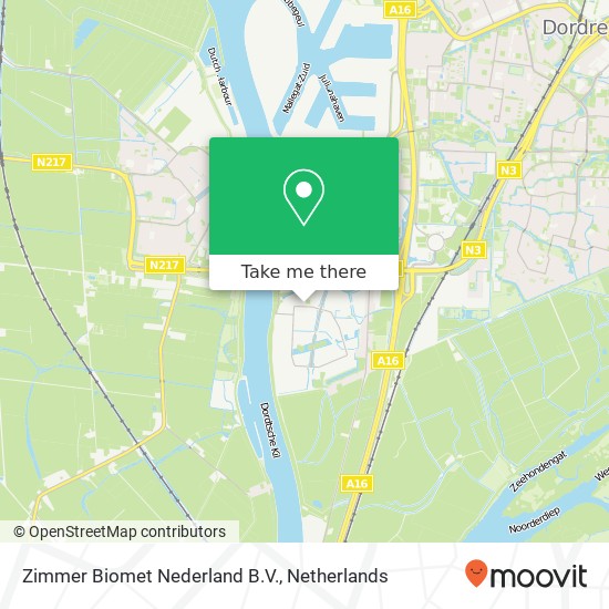 Zimmer Biomet Nederland B.V. Karte