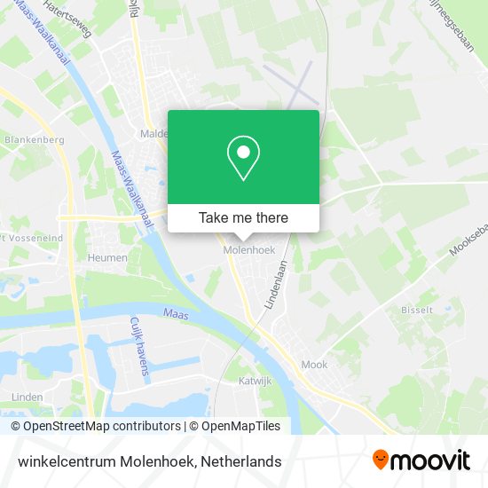 winkelcentrum Molenhoek map