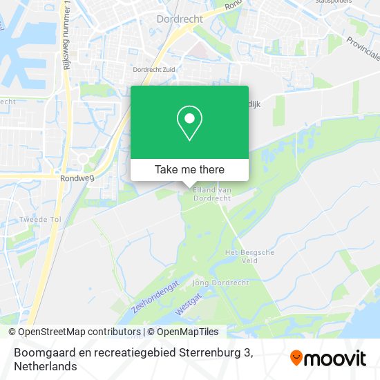 Boomgaard en recreatiegebied Sterrenburg 3 Karte