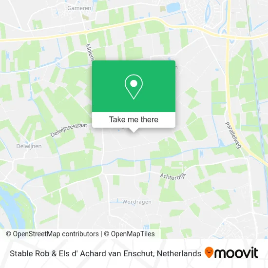 Stable Rob & Els d' Achard van Enschut map