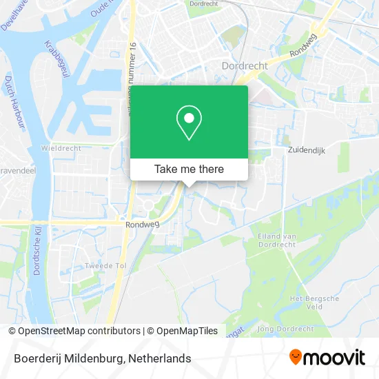 Boerderij Mildenburg map