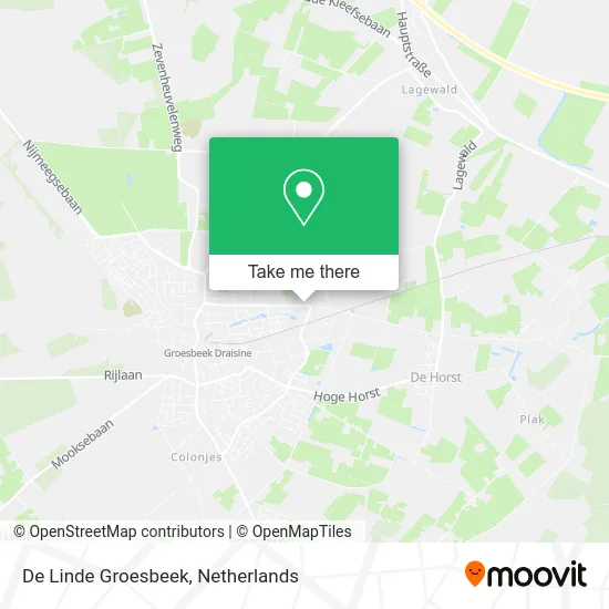 De Linde Groesbeek map