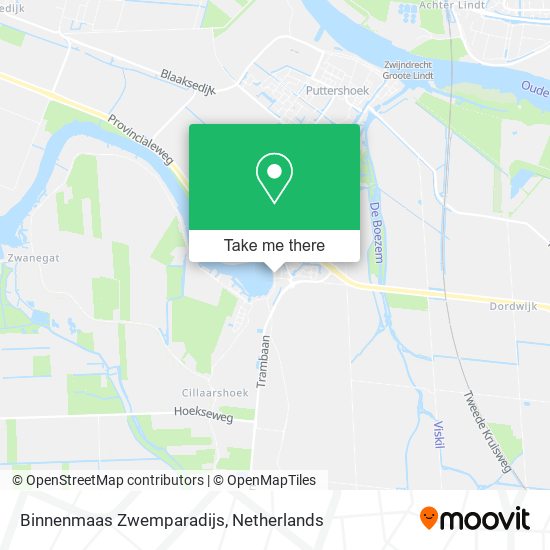 Binnenmaas Zwemparadijs map