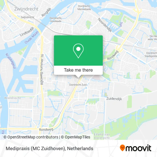 Medipraxis (MC Zuidhoven) map