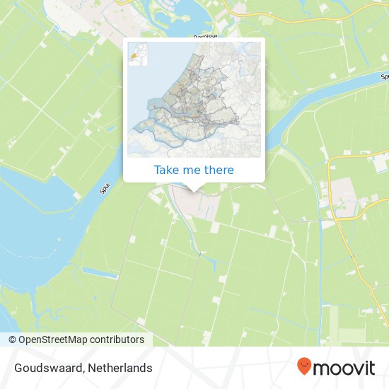 Goudswaard map