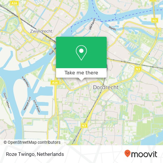 Roze Twingo map