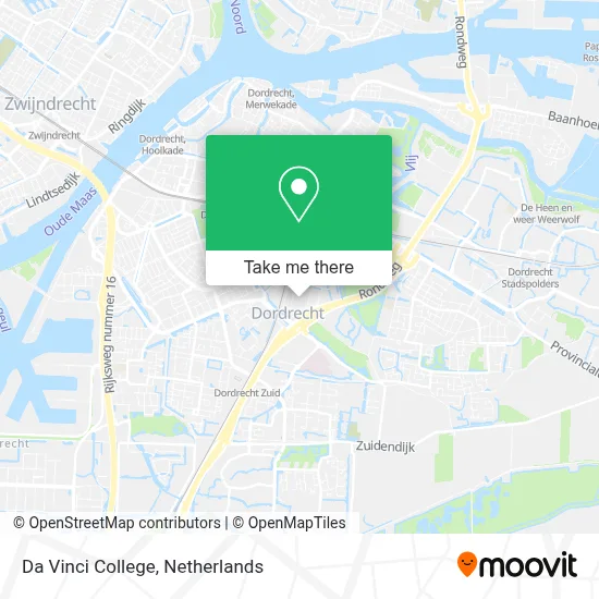 Da Vinci College map