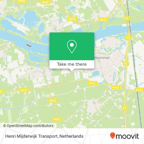 Henri Mijderwijk Transport Karte
