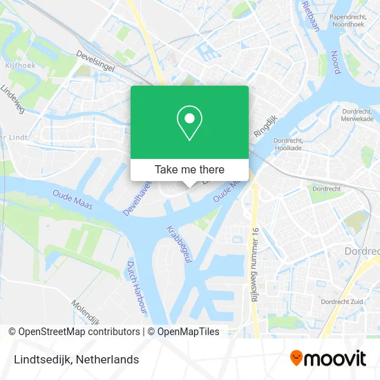 Lindtsedijk map