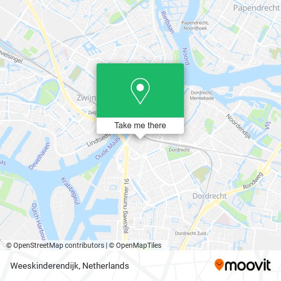 Weeskinderendijk map