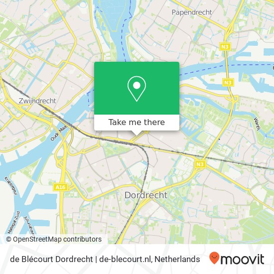 de Blécourt Dordrecht | de-blecourt.nl map