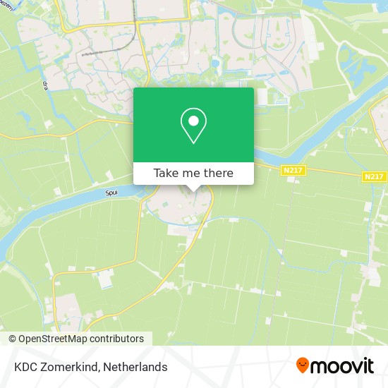 KDC Zomerkind map