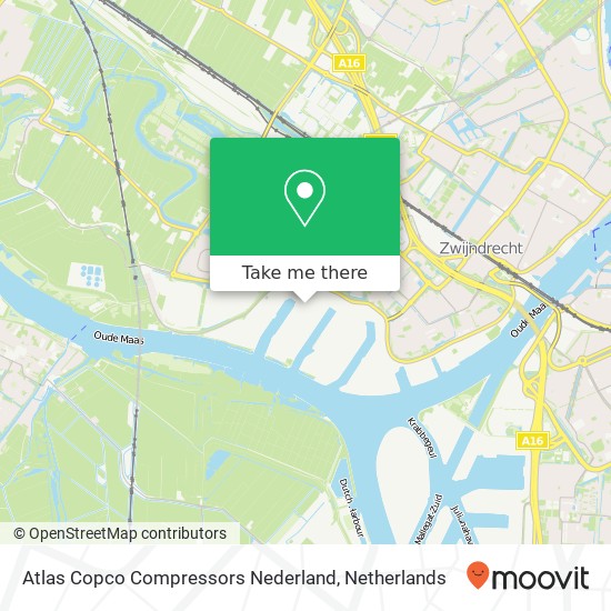 Atlas Copco Compressors Nederland map