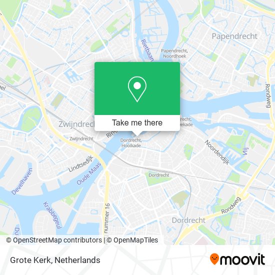 Grote Kerk Karte