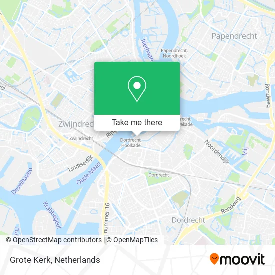 Grote Kerk map