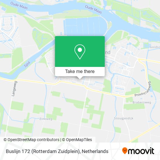 Buslijn 172 (Rotterdam Zuidplein) map