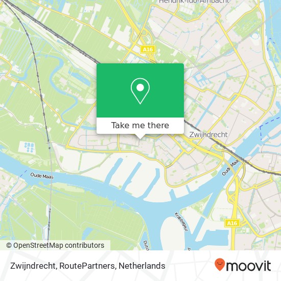 Zwijndrecht, RoutePartners map