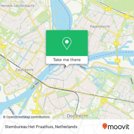 Stembureau Het Praathuis map