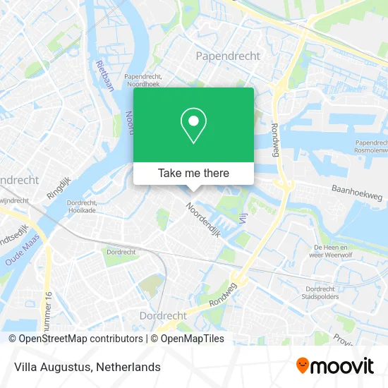 Villa Augustus map