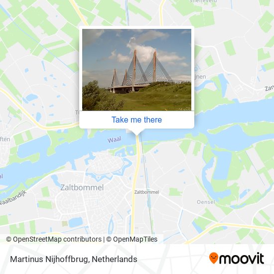 Martinus Nijhoffbrug Karte