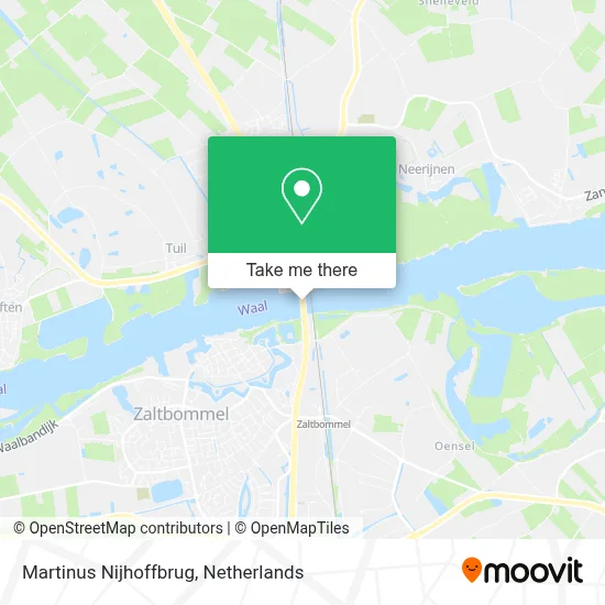 Martinus Nijhoffbrug map