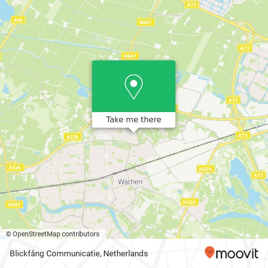 Blickfång Communicatie map