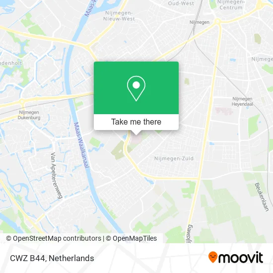 CWZ B44 map