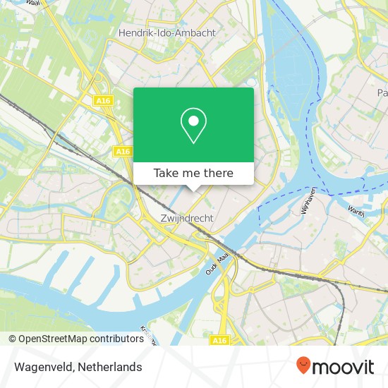 Wagenveld map