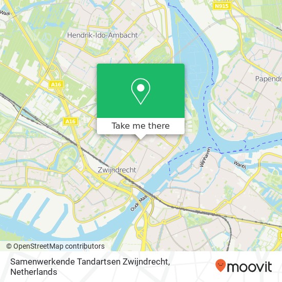 Samenwerkende Tandartsen Zwijndrecht map