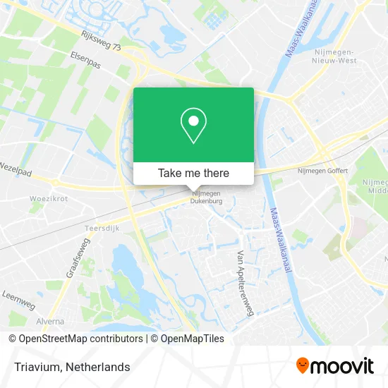 Triavium map