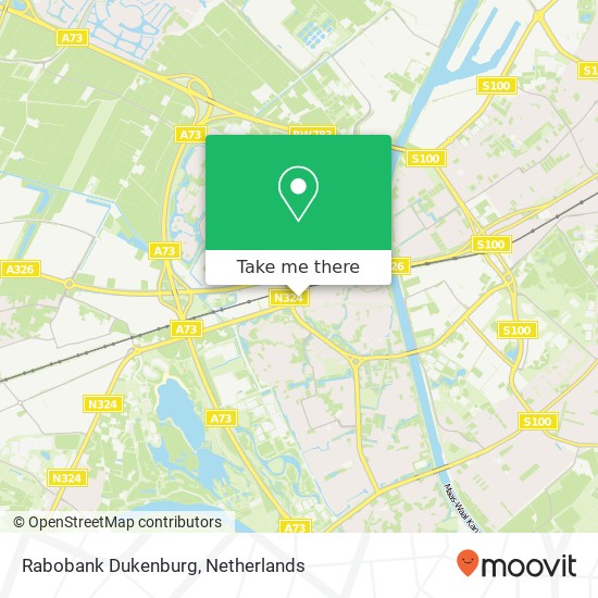 Rabobank Dukenburg map