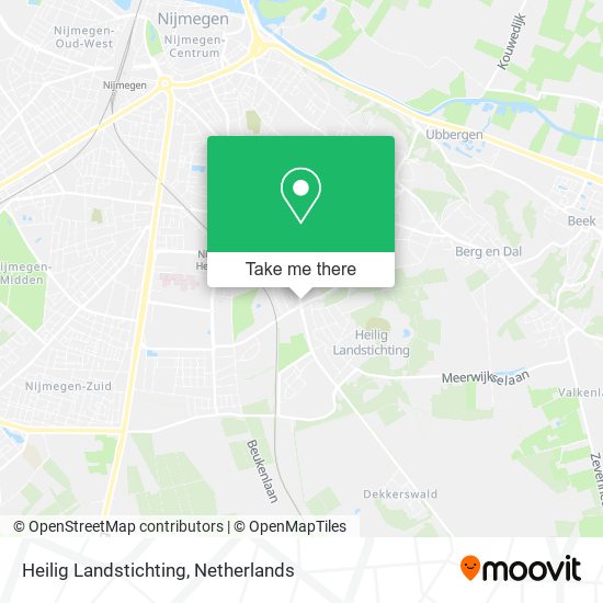 Heilig Landstichting map