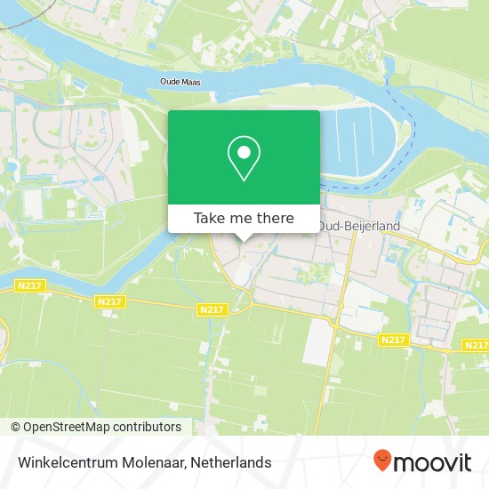 Winkelcentrum Molenaar map