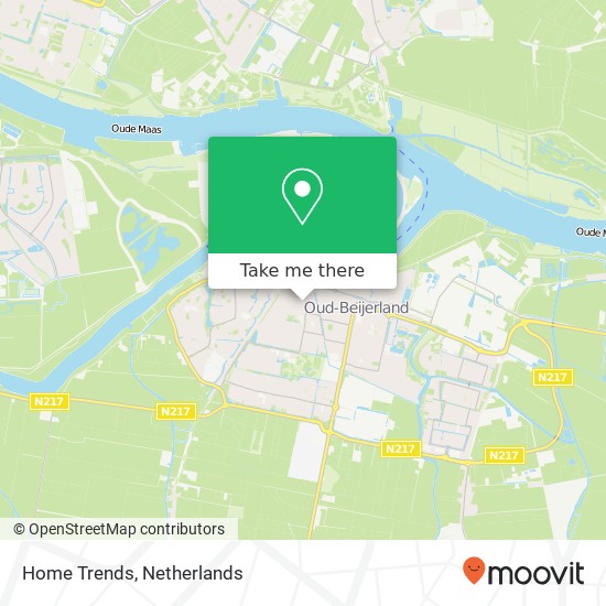 Home Trends map