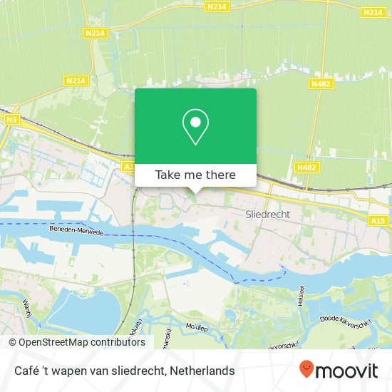 Café 't wapen van sliedrecht map