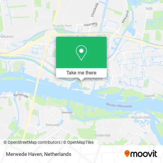 Merwede Haven map