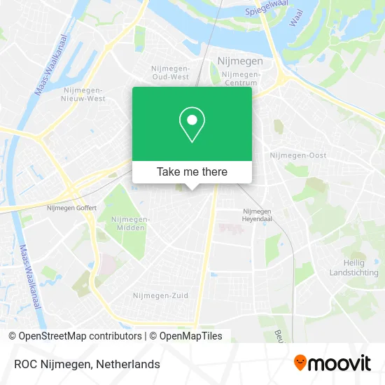 ROC Nijmegen map