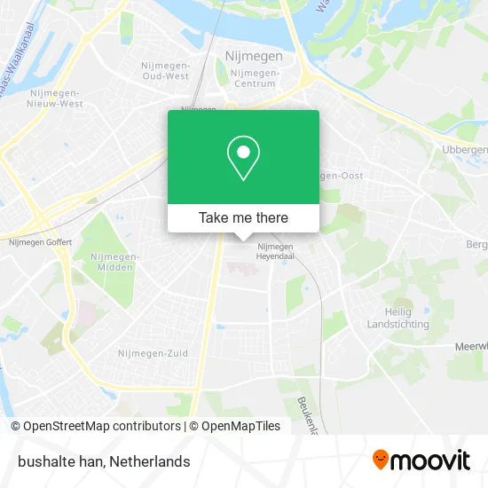bushalte han map